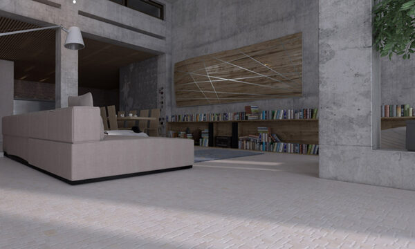 Living Room: Rectangle - Biancone